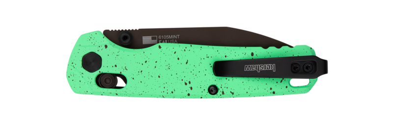 Kershaw BEL AIR- ALUM COATED MINT/MAGNACUT COATED BRN K-6105MINT - KNIFESTOCK