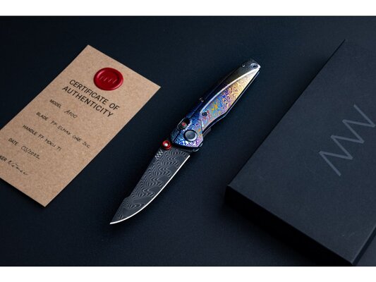 ANV Couteaux A100 FF EL CORE DLC - A LOCK, FF MOKU TI - KNIFESTOCK