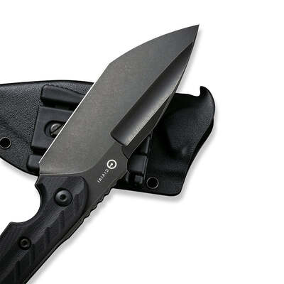 CIVIVI Maxwell Black G10 Handle Black Stonewashed D2 Blade C21040-1 - KNIFESTOCK