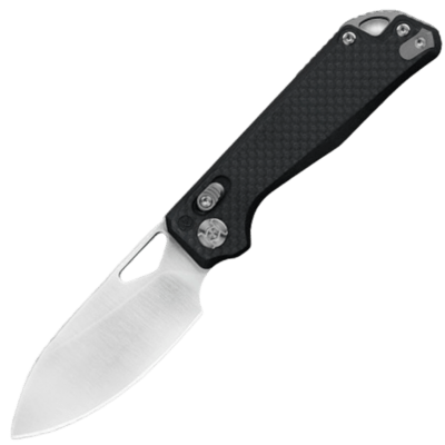 Kunwu Pulsar Gray Carbon Fiber Satin Elmax X705F - KNIFESTOCK