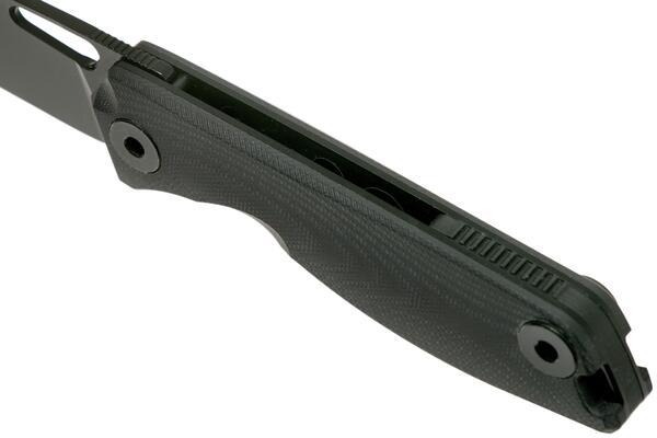Real Steel Sidus Black G10, Liner Lock D2 RE-7461B - KNIFESTOCK