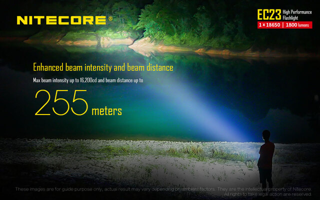 Nitecore Flashlight EC23 - KNIFESTOCK