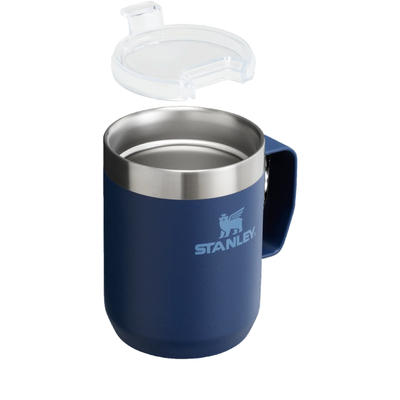 STANLEY The Stay-Hot Camp Mug .23L / 8oz Navy 10-11444-040 - KNIFESTOCK