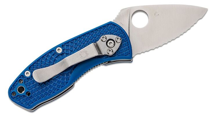 Spyderco Ambitious Lightweight Blue CPM S35VN C148SBL - KNIFESTOCK