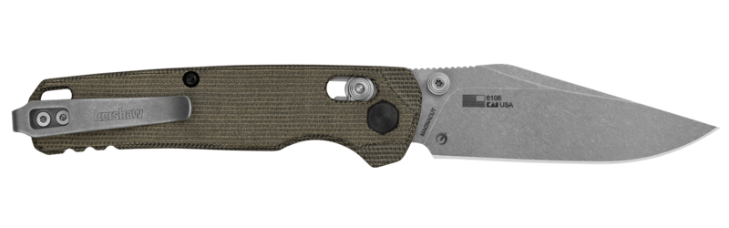 Kershaw BEL AIR CLIP POINT MICARTA OD CNV/MAGNACUT WF - KNIFESTOCK