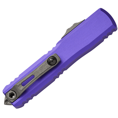Microtech ULTRATECH GEN IV D/E APOCALYPTIC STANDARD PURPLE 11224-10APPU - KNIFESTOCK
