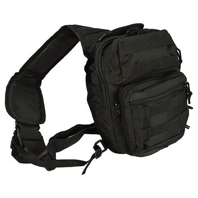 Mil-Tec JEDNORAMENNÝ ÚTOČNÝ BATOH SM černý 8l 14059102 - KNIFESTOCK
