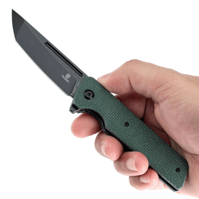 TENABLE Anomaly Blackwash Nitro V Tanto Liner Lock T2038T2 - KNIFESTOCK