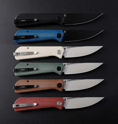 Petrified Fish PFP07 Viking Satin K110 Red Micarta PFP07RMS - KNIFESTOCK