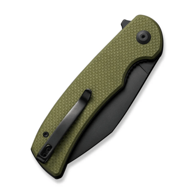 Sencut Omniform OD Green Coarse G10 Handle Black 9Cr18MoV BladeLiner Lock S23064-1 - KNIFESTOCK