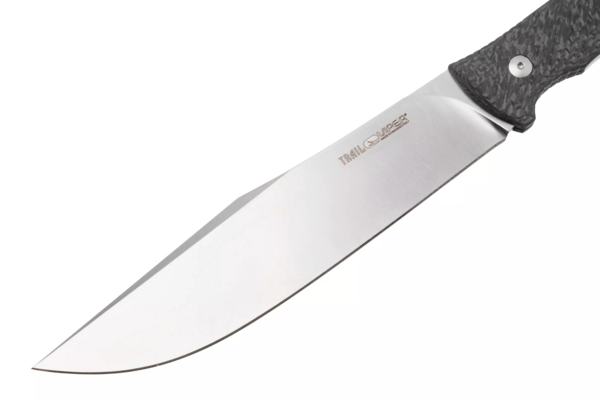 Viper Trail N690Co Satin Blade Carbon Fiber Handle Designer Jens Ansø VT4068FC - KNIFESTOCK