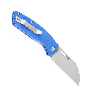 Kansept Convict Stonewashed 154CM Blue  G10 T1023A3 - KNIFESTOCK