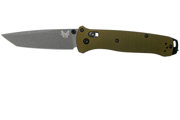 Benchmade Bailout AXIS Lock Knife Green Aluminum 537GY-1 - KNIFESTOCK