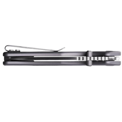 Vosteed Marten 154CM Satin Gray Aluminum A1601 - KNIFESTOCK