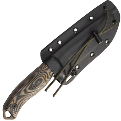 ESEE Knives 5PDE-005 Model 5 Dark Earth Blade 3D Coyote-Black G10 kydex sheath + clip plate - KNIFESTOCK