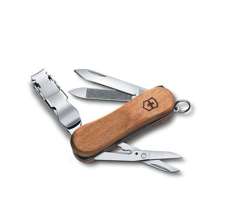 Victorinox Nail Clip 580 Wood 0.6461.63 - KNIFESTOCK