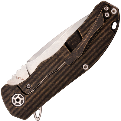 CH KNIVES couteau CH3504 Bronze - KNIFESTOCK