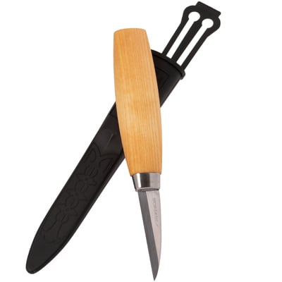 Morakniv Woodcarving 122 Laminated Carbon Steel (LC) 106-1654 - KNIFESTOCK