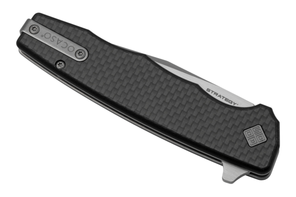 Ocaso Strategy Carbon Fiber/G-10 + Satin 29BCD - KNIFESTOCK