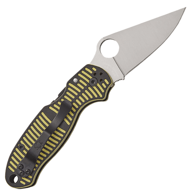 Spyderco Para 3 Salt Yellow/Black G-10 CPM MagnaCut C223GBKYLMCP - KNIFESTOCK