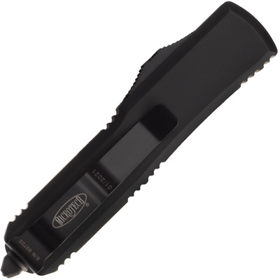 MICROTECH UTX-85 S/E Zwart Tactisch Gedeeltelijk Kartel 231-2T - KNIFESTOCK