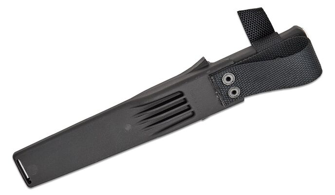 Fallkniven Coltello da Sopravvivenza A1Z Satinato Lam. Lama VG10W, Manici in Kraton, Fodero in Zytel - KNIFESTOCK