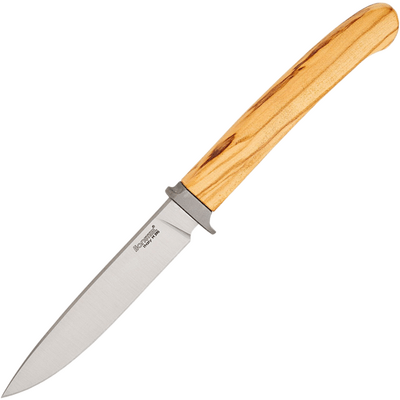 LionSteel Ago M390 Satin, Olive Wood Handles AG01 UL - KNIFESTOCK