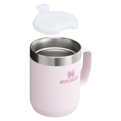 STANLEY The Stay-Hot Camp Mug .23L / 8oz Rose Quartz 10-11444-037 - KNIFESTOCK