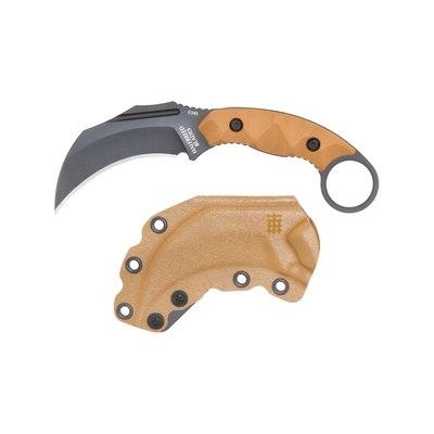 Halfbreed Blades Close Quarters Combat - Pevná čepel CQB-02P - K340-Dark Earth - KNIFESTOCK