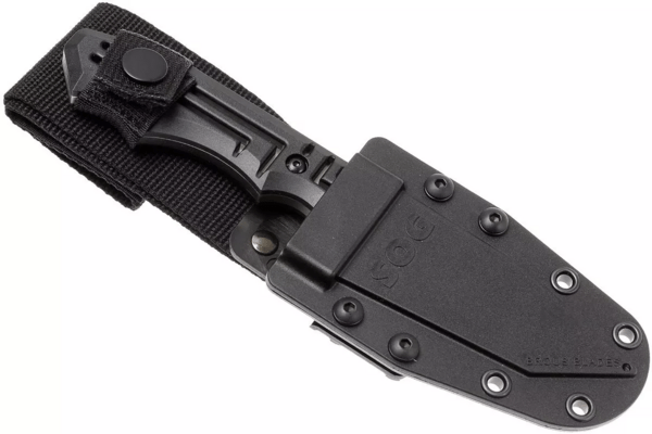 SOG SNARL BLACKOUT / 2.3&quot; SHEEPSFOOT BLADE / BLISTER PACK SOG-JB02K-CP - KNIFESTOCK