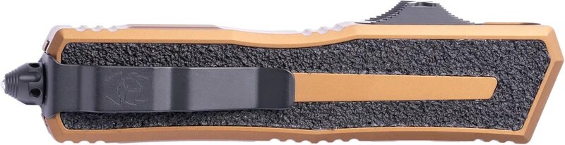 Microtech SCARAB II GEN III D/E BLACK STANDARD TAN 1280-1TA - KNIFESTOCK