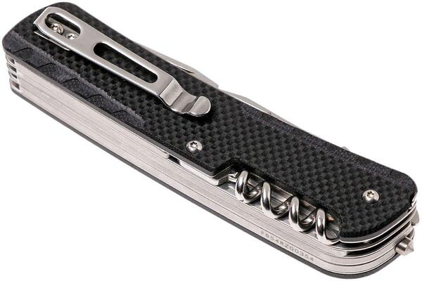 Couteau de poche Ruike LD42-B Trekker, Noir - KNIFESTOCK