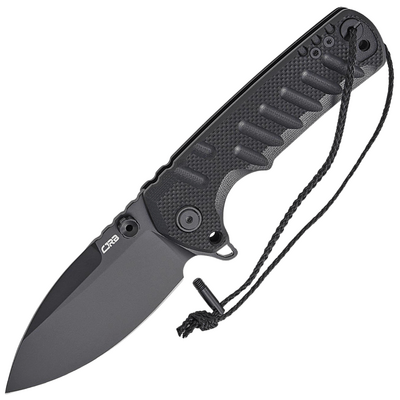 CJRB Tundra Schwarz, G10 - J1966-BBK - KNIFESTOCK