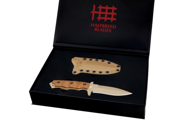 Halfbreed Blades Medium Clearance Knife - Fixed Blade MCK-01 DE - K340 - KNIFESTOCK