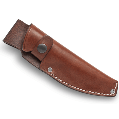Viper NORDLYS Drop Point Satin N690Co, Carbon Fiber, Leather Sheath VT4046FC - KNIFESTOCK