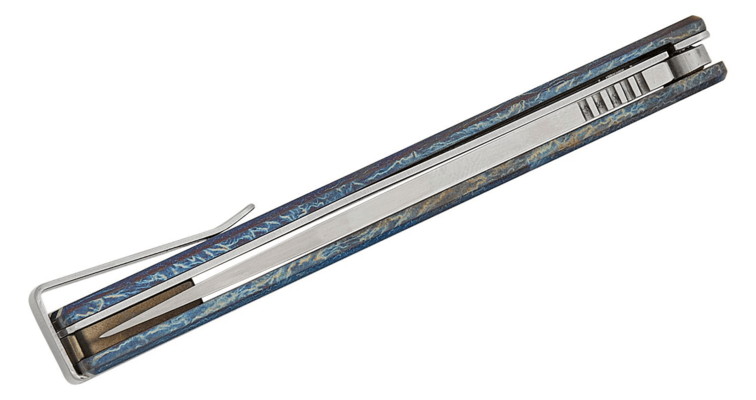 Ocaso Solstice Titanium Anodized + Satin  10DBS - KNIFESTOCK