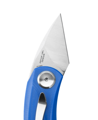 BESTECH TULIP 14C28N, Satin+Stonewash, Blue G10 BG38D - KNIFESTOCK