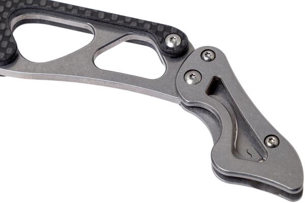 Real Steel Cormorant Apex, Carbon Fibre, Stonewash 14C28N RE-3723 - KNIFESTOCK