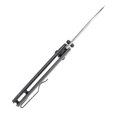 Kizer Drop Bear Clutch Lock Gunmetal Aluminum - V3619C1 - KNIFESTOCK