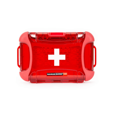 Nanuk Case 330 empty – w/First Aid Logo - Red 330S-000RD-PA0-FSA01 - KNIFESTOCK