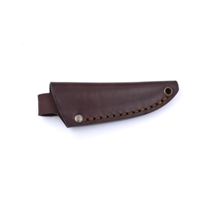 Brisa Necker 70-Olive 12C27 Flat Sheath Necker 70 Leather BRS-005-9813-1549 - KNIFESTOCK