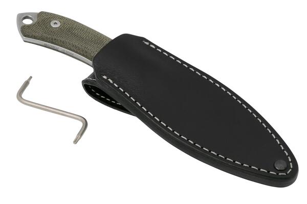 MKM POCKET TANGO 2 – MAGNACUT LAMBSF. SW lama fissa, manico in GRN CNV MICARTA, +POCKET - KNIFESTOCK