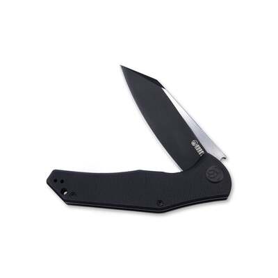 KUBEY Flash Liner Lock Flipper Cuțit Pliabil Mâner Negru G10 KU158C - KNIFESTOCK