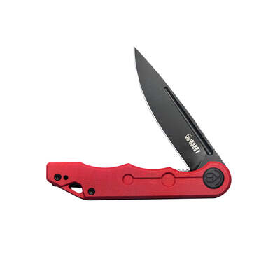 KUBEY Mizo Liner Lock Flipper Folding Knife Red G10 Handle KU312C - KNIFESTOCK