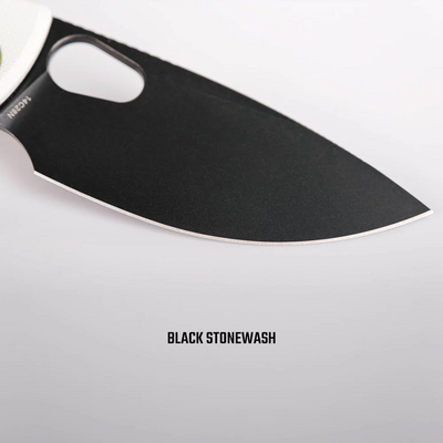 Vosteed Porcupine 14C28N Stonewash Blanc G10 A2606 - KNIFESTOCK