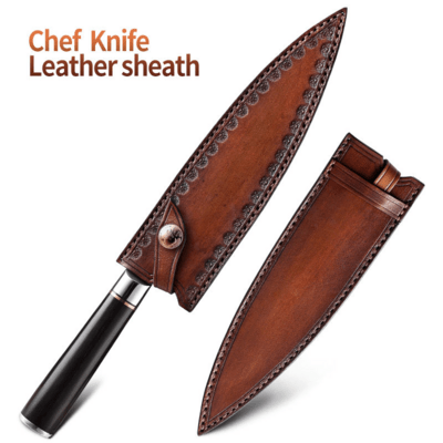 Xinzuo chef knife leather sheath LE01 - KNIFESTOCK