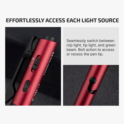 Olight Open 3 Class 1 (Wine Red) 120lm, 130mAh - KNIFESTOCK