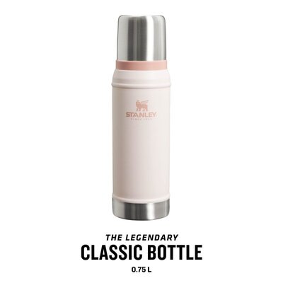 STANLEY The Legendary Classic Bottle .75L / 25oz Rose Quartz (New) 10-01612-063 - KNIFESTOCK