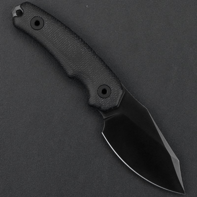 Kunwu STIFFY D. Black Micarta, VANADIS 4 DLC - KNIFESTOCK