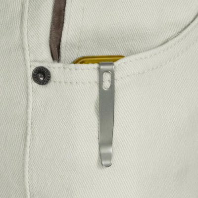 Kubey Boxer Satin 14C28N ,Ultem with Diagonal Milling KU407C - KNIFESTOCK